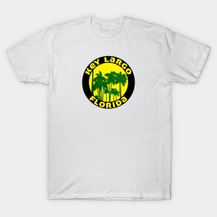 Key Largo Florida Keys Beach Ocean Travel T-Shirt